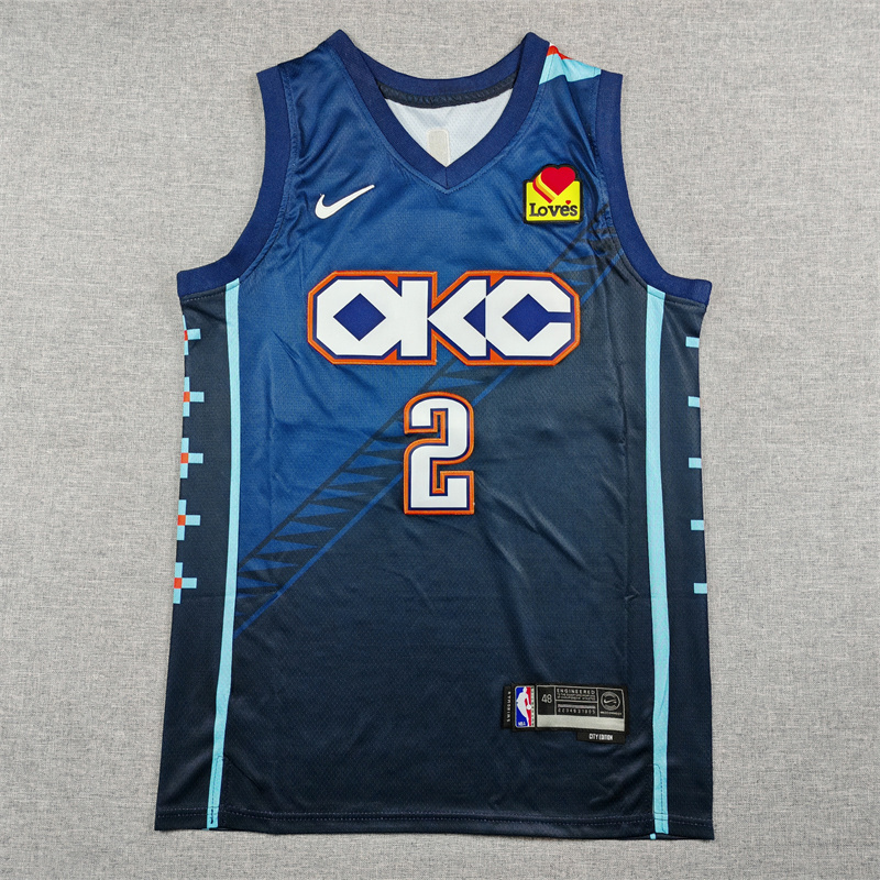 Oklahoma City Thunder NBA Jersey-13